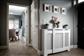 Classic Adjustable White Radiator Cover Medium