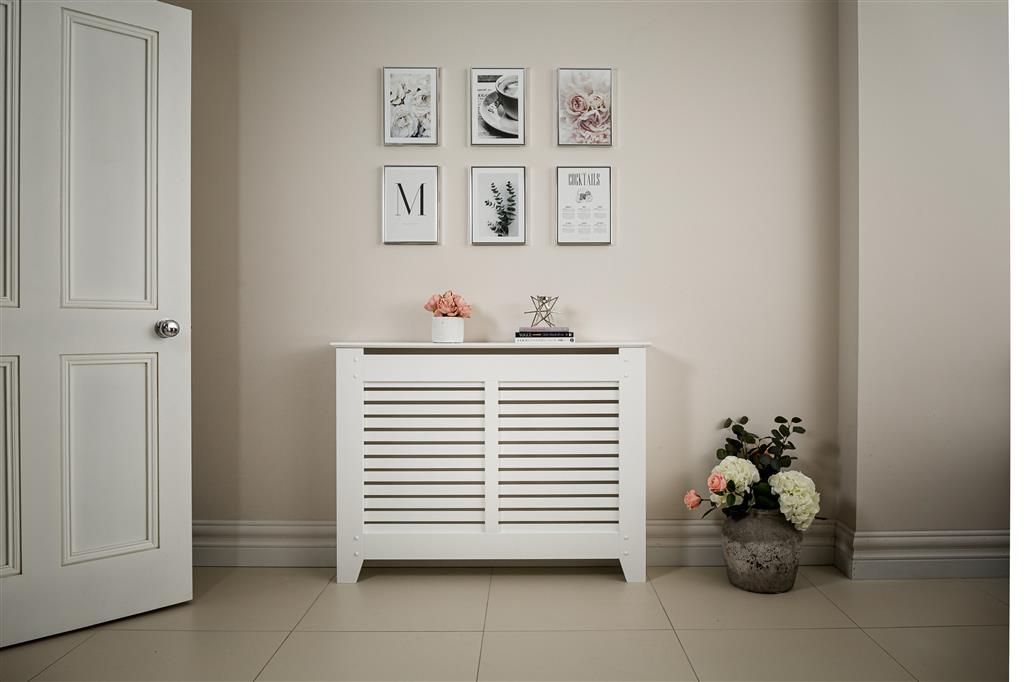Rhode Island White Radiator Cover Small
