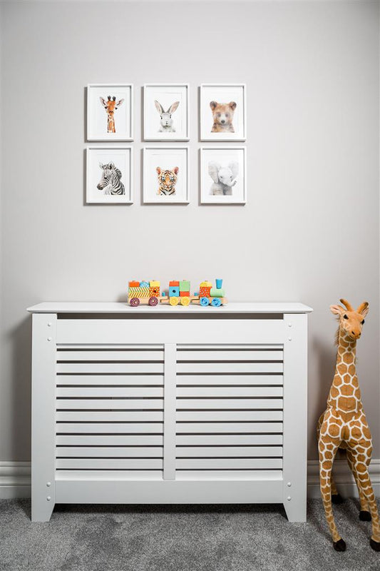 Rhode Island White Radiator Cover Large