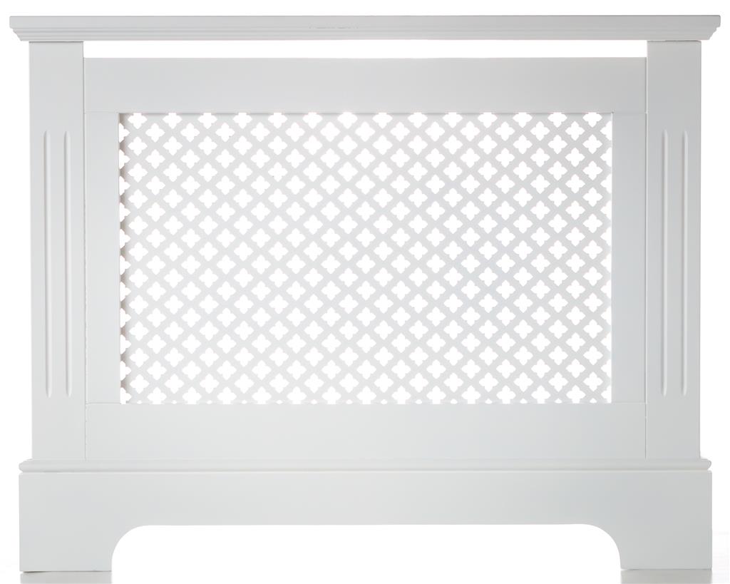 Georgian White Radiator Cover Small
