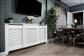 Contemporary Adjust Radiator Cover White Medium